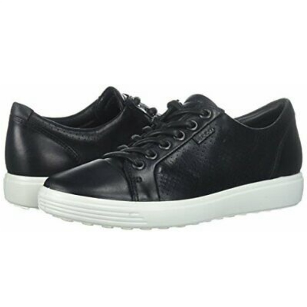 Ecco Women’s Soft 7 Perforated Tie Sneaker